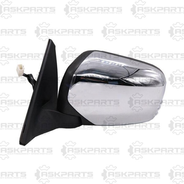 DOOR MIRROR ELECT. CHROME COVER (CONVEX GLASS) L