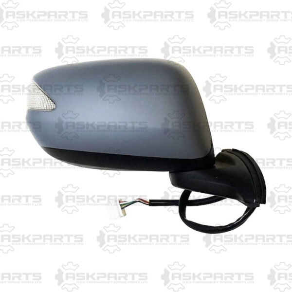 DOOR MIRROR ELETR.PRIMED W/SIDE LAMP (A QUALITY) (CONVEX GLASS) R